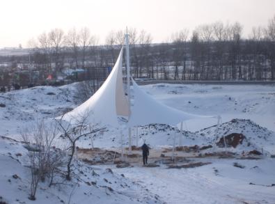 梅河口景觀膜結構